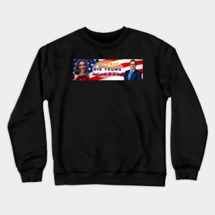 senator kitara baddie b Crewneck Sweatshirt